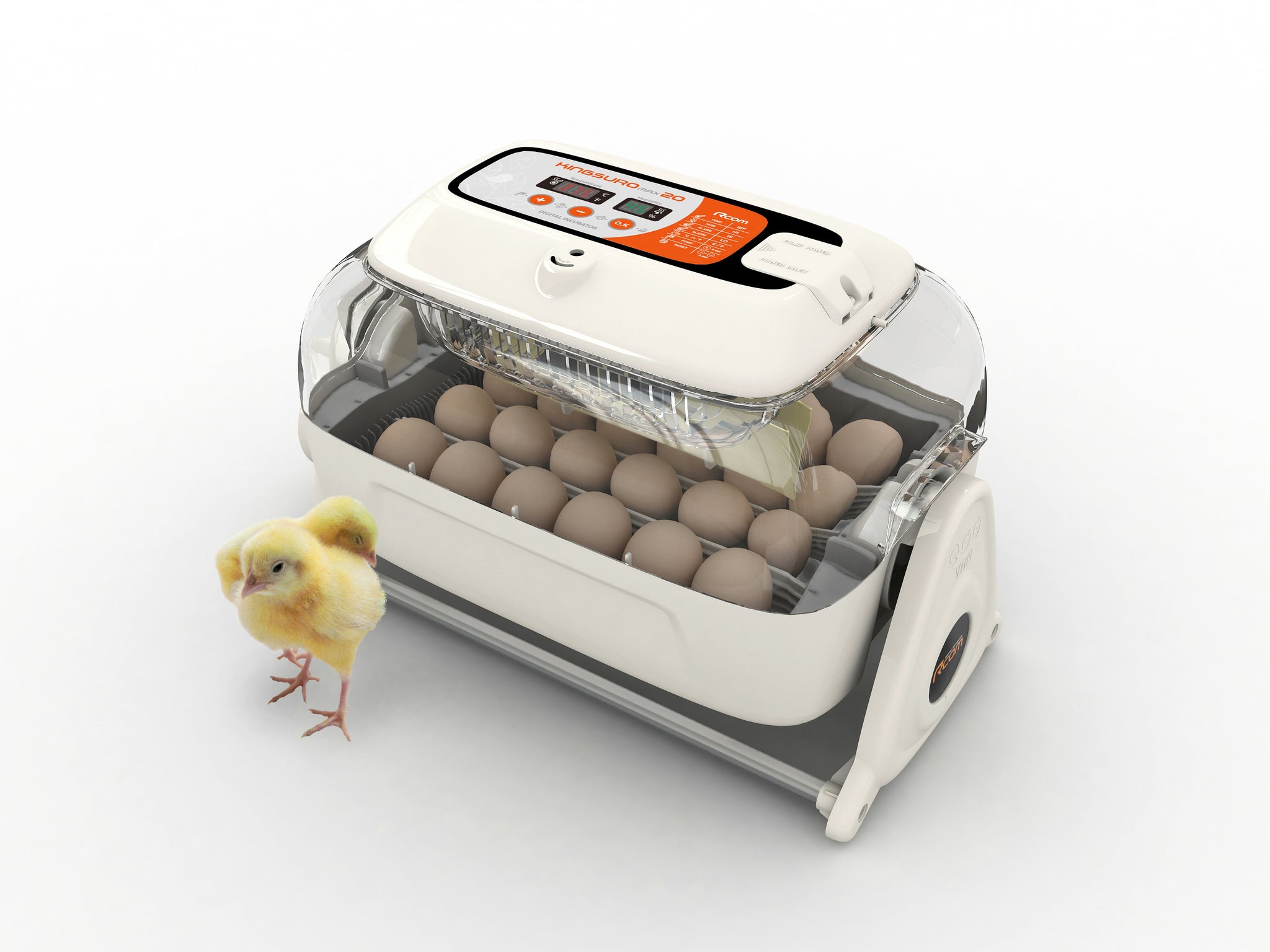 Rcom Counter Top Bird Egg Incubator King Suro Max 20
