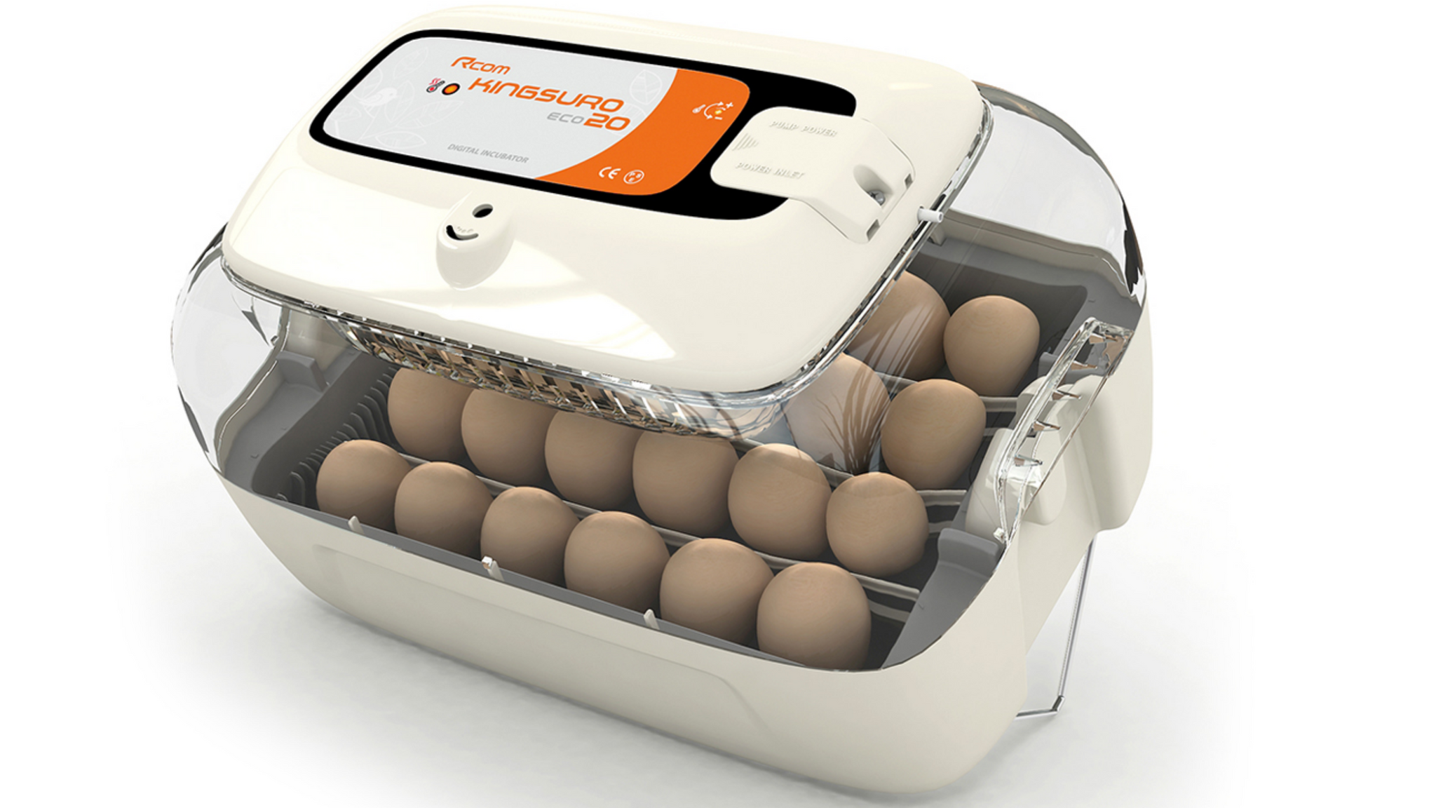 Rcom Counter Top Bird Egg Incubator King Suro Eco 20