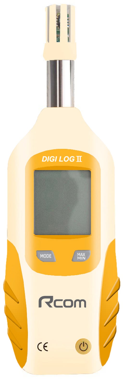 Temp humidity electronic wet bulb meter egg incubator Rcom digi log ii